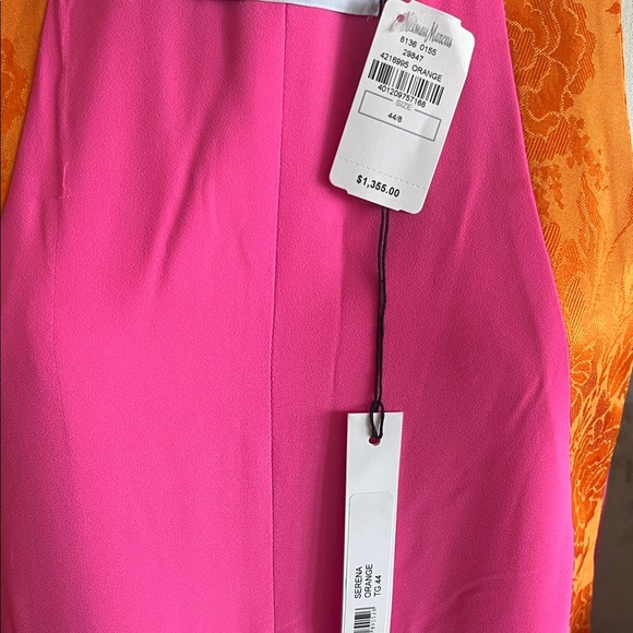Nervi Orange Sleeveless Maxi Vest - Picture 9 of 13